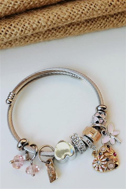 Esra Pamir Pandora Model Kalp Bileklik