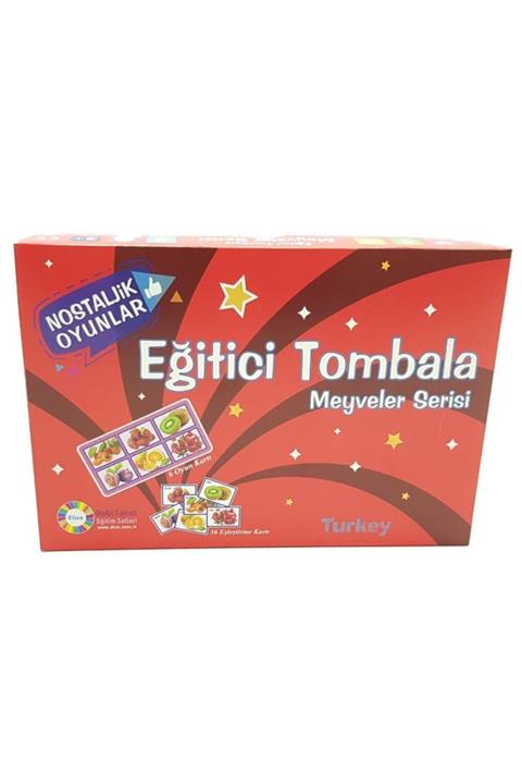 Yağmur Eğitici Tombala Meyveler Serisi