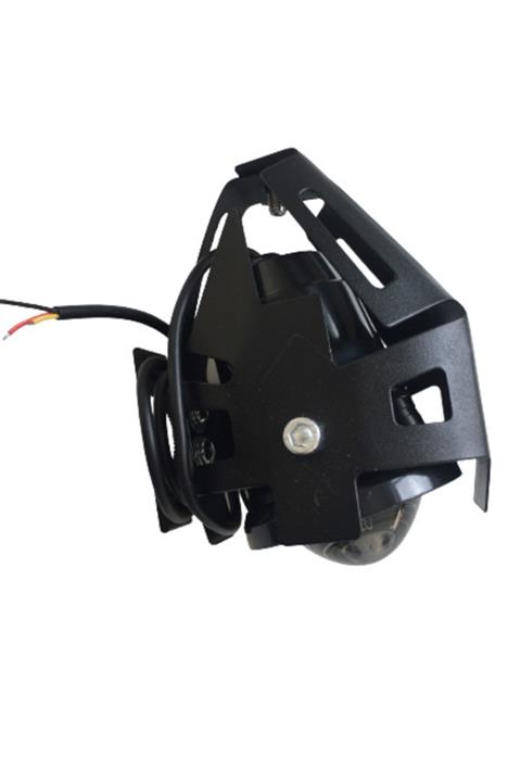 OEM Carub Yuvarlak Kafesli Motosiklet Sis Farı Beyaz Angel