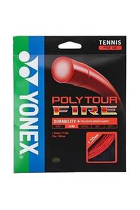 YONEX Unisex Tenis Kordajı - Poly Tour Fıre 120 (12 M) - PTF120-MKT12