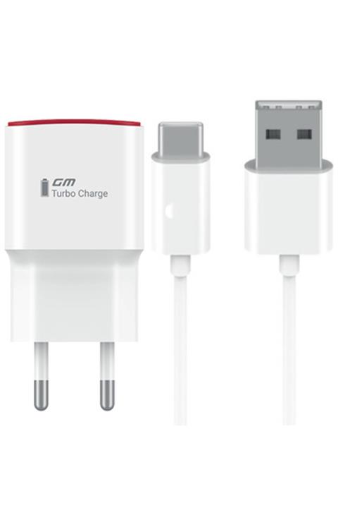 General Mobile Gm20 Pro Şarj Aleti Adaptör + Kablo Orijinal Set Type-c