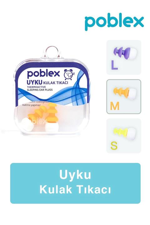 Poblex Uyku M Kulak Tıkacı.