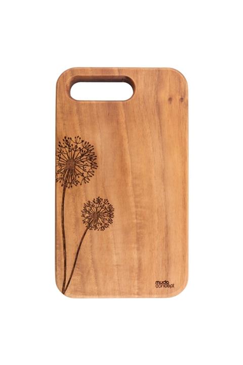 Mudo Concept Flower Ceviz Ağacı Kesme Tahtası 17x29