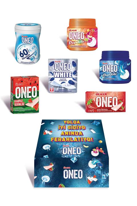 Ülker Oneo ''yolda Iyi Gidiyo Anında Ferahlatıyo'' Paketi