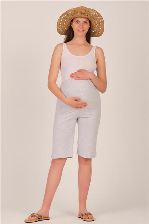 PrettyChic Hamile Ve Lohusa Likralı Suprem Kapri Şort
