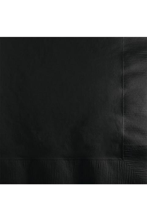 Parti Dünyası Siyah Peçete 20 Adet