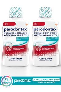 Parodontax Parondontax Nane Ferahlığı Ağız Bakım Suyu 2 X 500ml