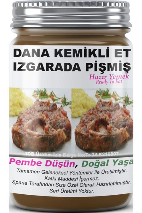SPANA Dana Incik Kemikli Izgarada Pişmiş Ev Yapımı Katkısız 330gr