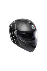 AGV Sportmodular Multi Plk Refractive Silver Çene Açılır Kask