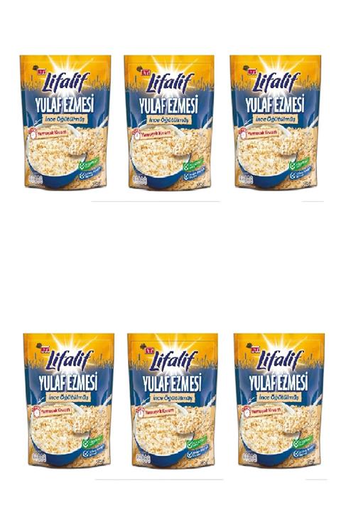 Eti Lifalif Ince Öğütülmüş Yulaf Ezmesi 350 G X 6 Adet