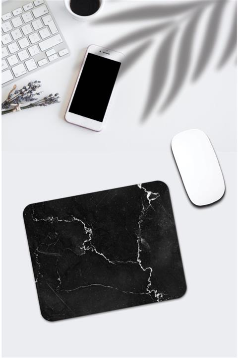 pixolog Siyah Mermer Desenli Mouse Pad 790
