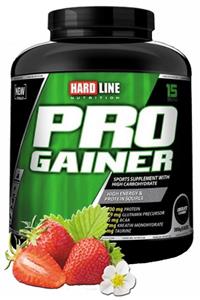 Hardline Progainer Çilekli 3000 gr Gainer Karbonhidrat Tozu