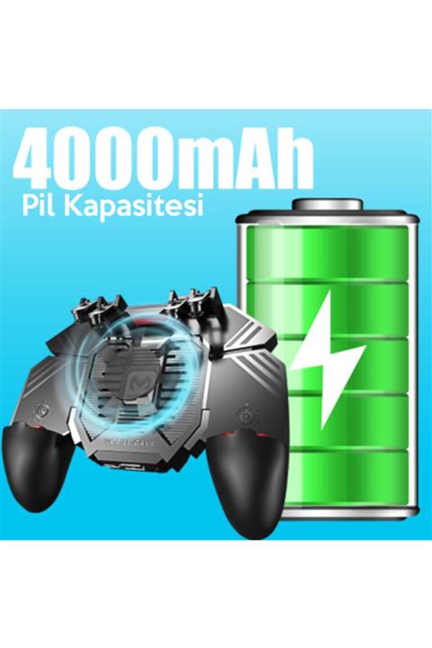 Ally Mobile Memo Ak77 4000 Mah Fanlı Dört Tetik Mobil Oyun Aparatı - Pubg (orjinal Memo)