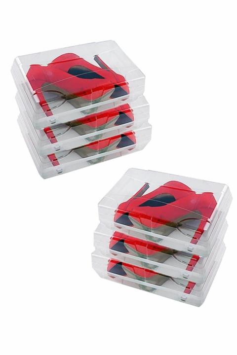 MaoMao 3 Adet Kadın Ayakkabı Kutusu Ev.03414.03