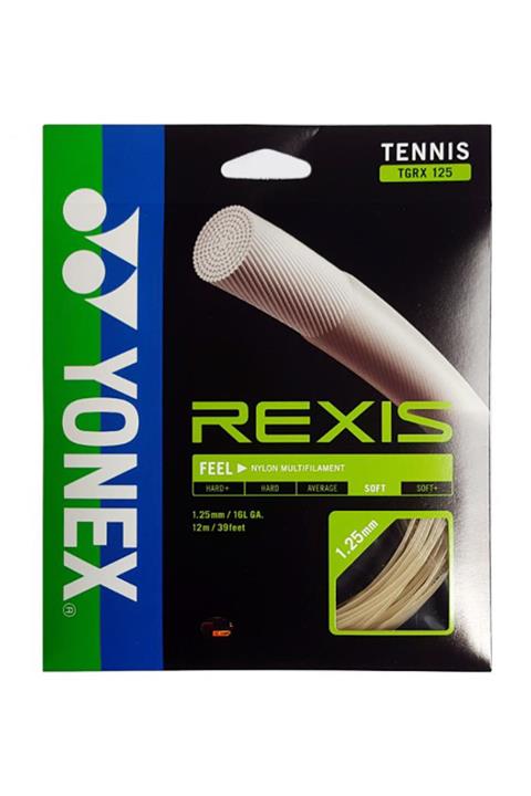 YONEX Unisex Tenis Kordajı - Rexis 1.25 12M Multifilament - R12512B