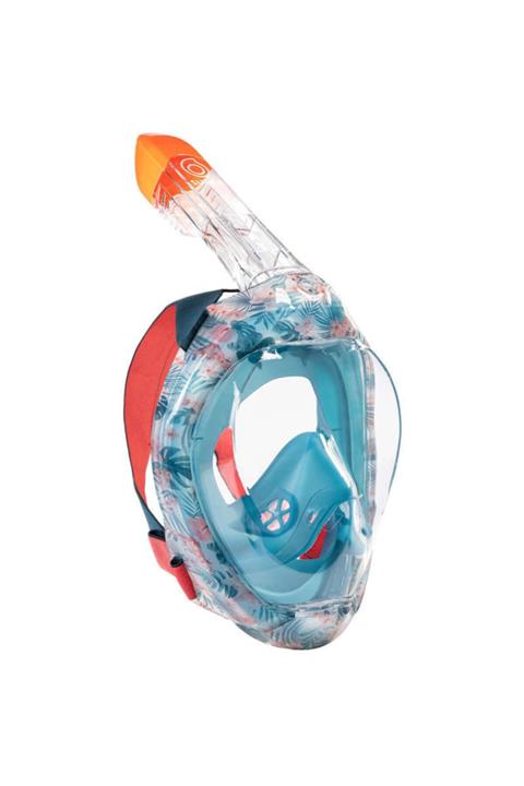 DOGASTR Su Altı Keşif Maskesi - Koyu Mavi / Kırmızı Subea Easybreath 500