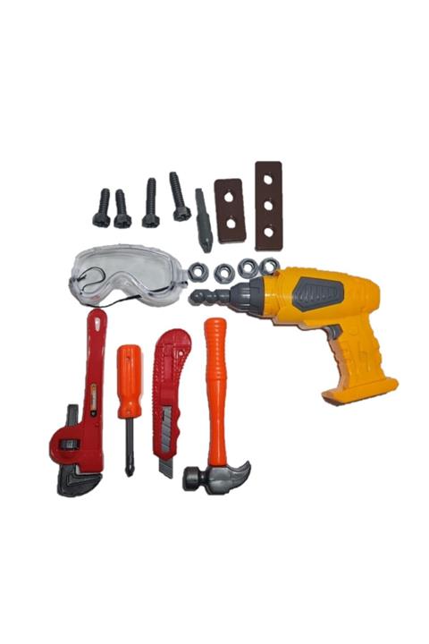 Kids Pilli Matkaplı Tamir Seti 17 Parça