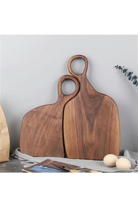 ANKA AHŞAPÇI Ahşap Modern Çift Kesme Tahtası