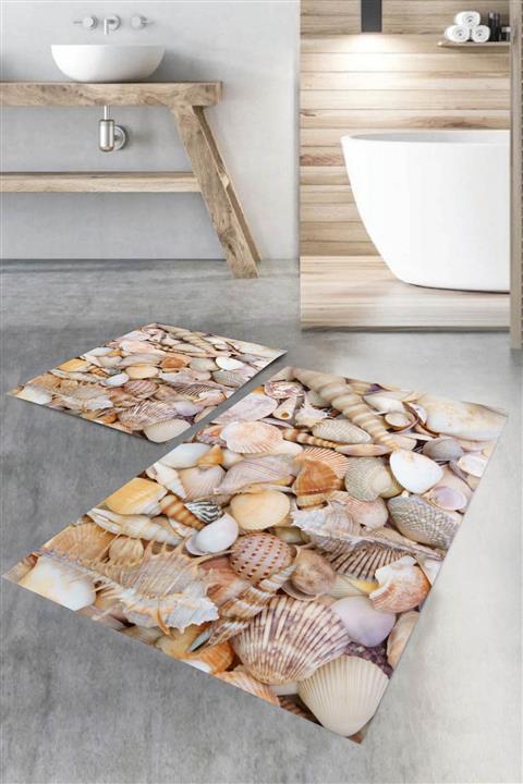 Dekomis Banyo Halısı İkili Klozet Takımı