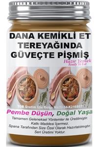 SPANA Dana Kemikli Et Tereyağında Güveçte Pişmiş Ev Yapımı Katkısız 330 gr