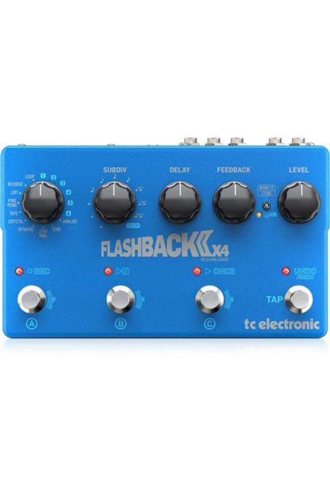 TC Electronic Flashback 2x4 Delay Pedalı