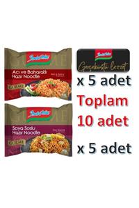 İndomie Indomie Gurme_5*acı Ve Baharatlı +5*soya Soslu _10'luset