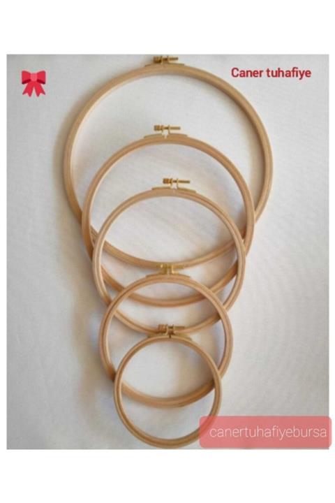 CANER TUHAFİYE 5 Boy Ahşap Vidali Nakıs Kasnak Pano Kasnak