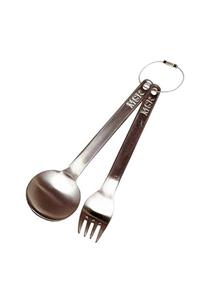 Msr Titanium Fork And Spoon Set (çatal Kaşık) Gümüş