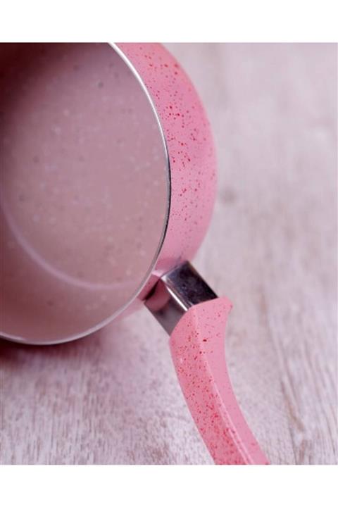 Cem Granit Yapım Pembe Renk Derin Granit Sütlük 14 Cm