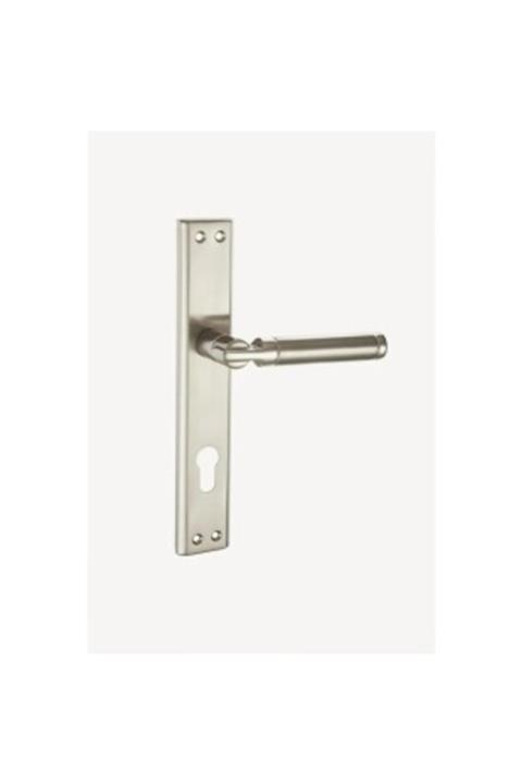 Dooraks Ibiza Aynalı Kapı Kolu Nicel Saten Oda