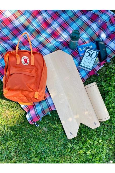 balanceroll Balance Roll / %100 Ağaç El Yapımı Denge Tahtası