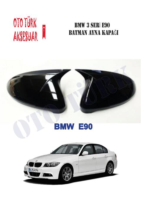 Leader Bmw 3 E90 Yarasa Batman Ayna Kapağı 2006-2013 Makyajlı Kasalar Için