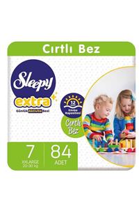 Sleepy Extra Günlük Aktivite Bezi 7 Numara Xxlarge 84 Adet