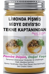 SPANA Limonda Pişmiş Midye Devis'so Tekne Kaptanından Ev Yapımı Katkısız 330gr