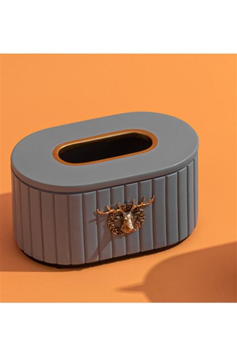 Nemtech Gri Dekoratif Peçetelik 69gy