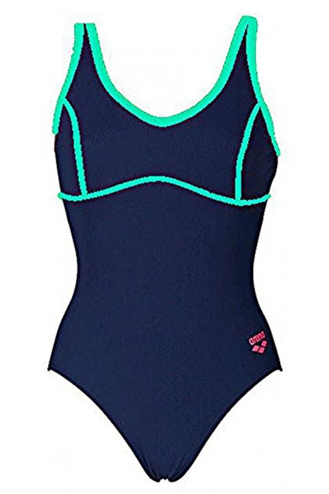 ARENA W Tanıa Clıp Back One Blue Yüzücü Mayosu