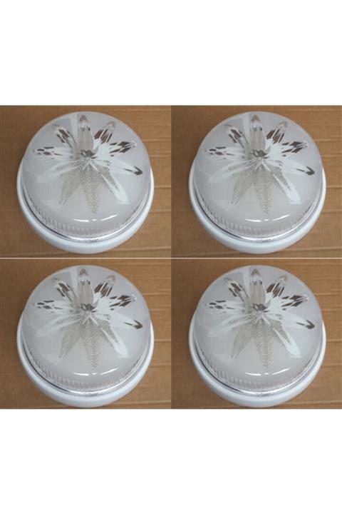 Nisaca Elektrohan Tavan Lambası Glop Armatur. 4lü Avantaj Paketi