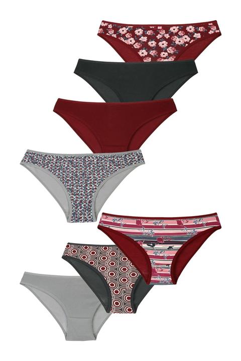 Nicoletta Mıxcolor Kadın Külot 7'li Paket