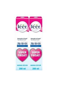 Veet Hassas Ciltler Tüy Dökücü Krem 200 Ml Avantajlı Paket X 2 A