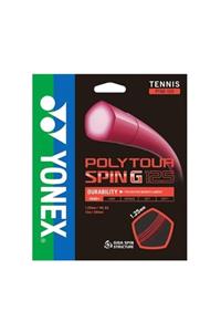 YONEX Unisex Tenis Kordajı - Polytour Spin G 125 12M - PTS125K12