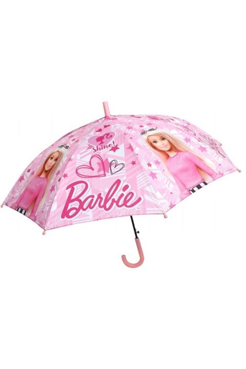Frocx Barbie Pembe Çocuk Şemsiyesi