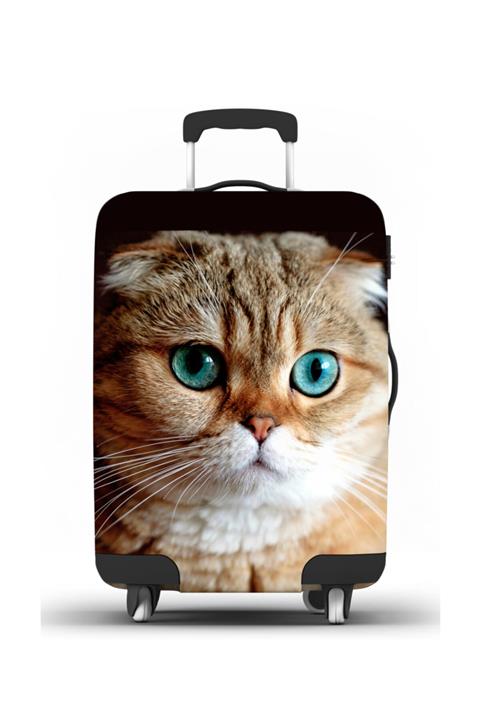 LUGGBAG Desenli Unisex Valiz Kılıfı Lb204m