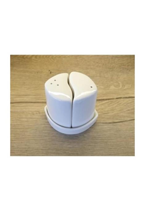 Cooker Porselen Tuzluk Seti 2 Li