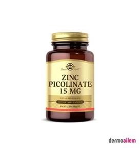 Solgar Zinc Picolinate 15 Mg 100 Kapsül