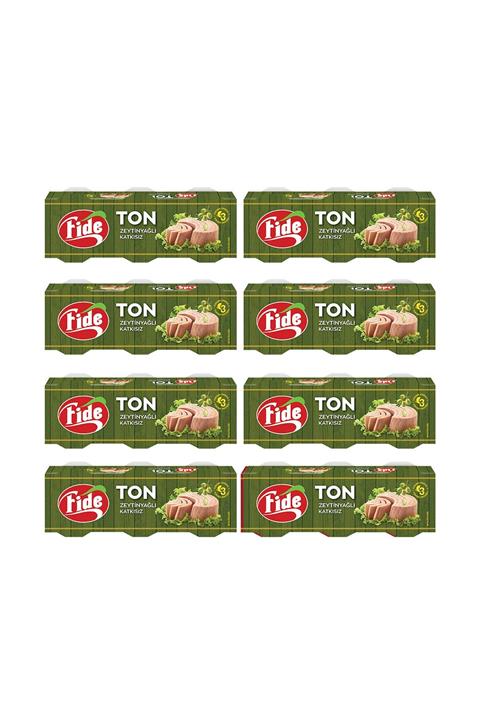 FİDE Zeytinyağlı Ton Balığı 24 X 80 G