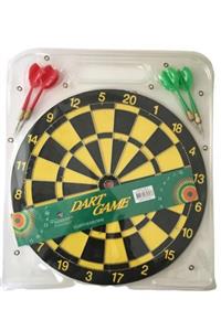 BULDUK Dart Board Hedef Tahtası 4 Oklu Askılı Çift Taraflı Orta Boy Dart Oyunu Seti 29 Cm Hedef Vurma Oyunu