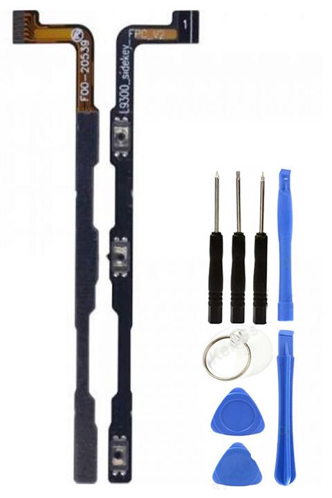 Ceykergsm General Mobile Gm5 Plus Uyumlu On Off Yan Ses Filmi Güç Power Tuş Filmi + Tamir Montaj Seti