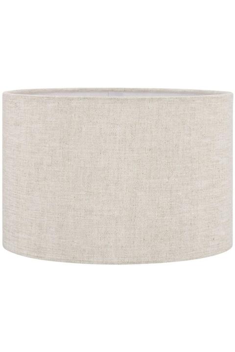 Lit Dizayn Lambader Başlık Krem Silindir Yuvarlak Şapka 38x38x22 Cm Dekoratif Özel Yüksek Kalite Kumaş