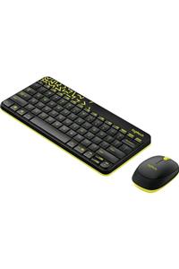 logitech Mk240 Klavye Set Siyah/sarı 920-008215