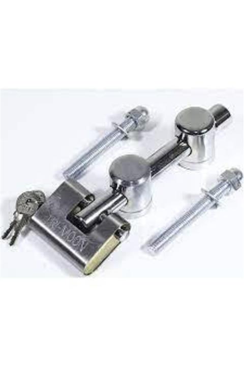 Yuma Kapı Emniyet Aparatı + 90mm Kayar Milli Kilit